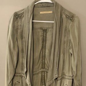 Olive Green Casual Jacket - Size Small/Medium